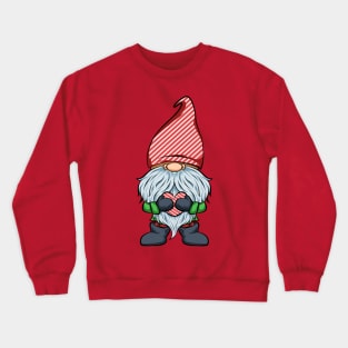 love gnomes for valentine Crewneck Sweatshirt